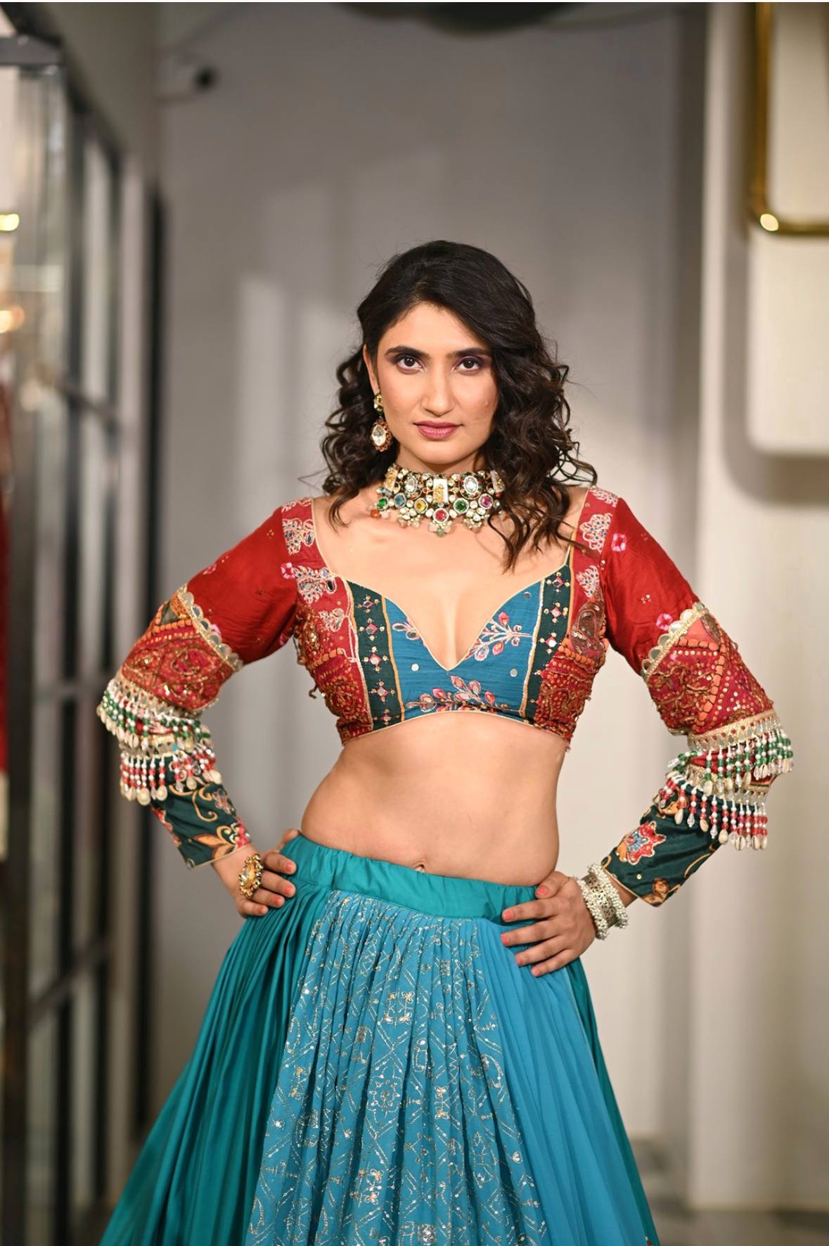 Heritage Threads of Navratri Lehanga Choli Set