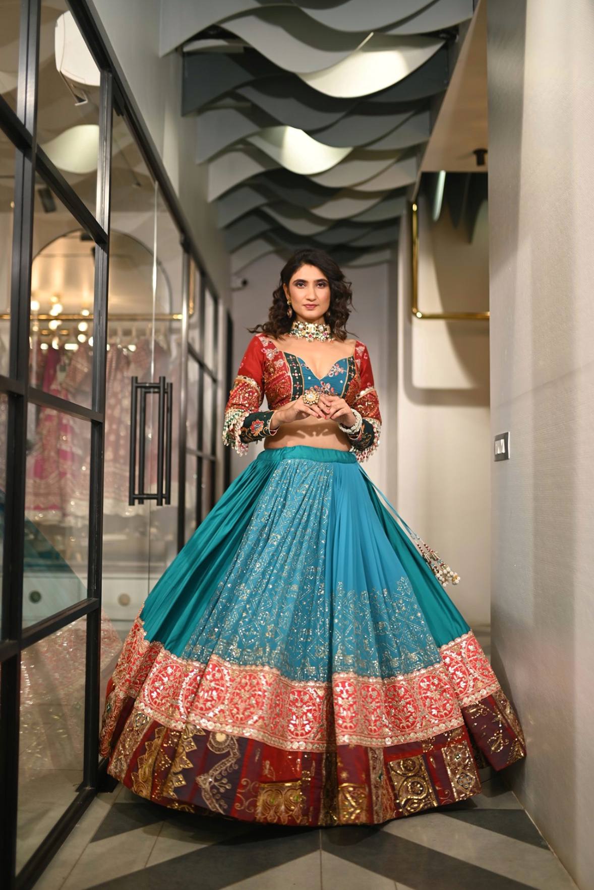 Heritage Threads of Navratri Lehanga Choli Set