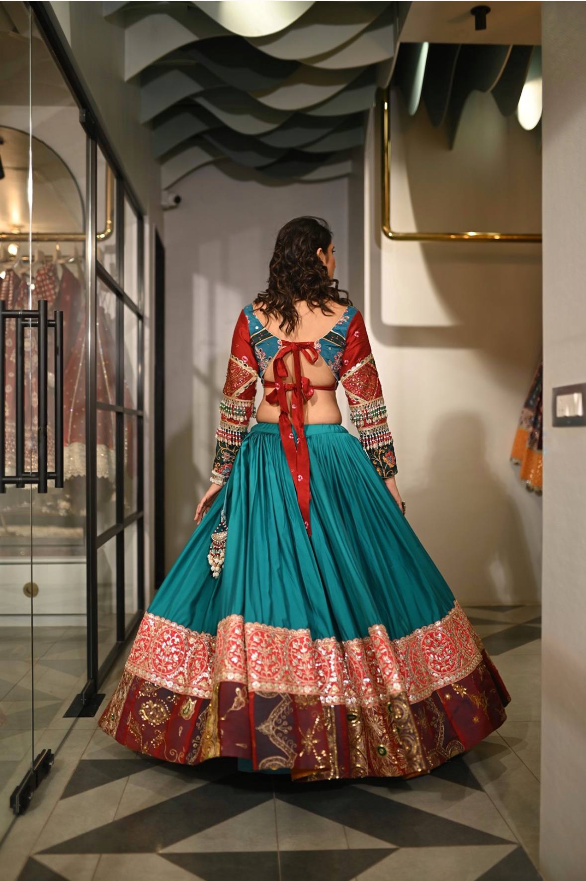 Heritage Threads of Navratri Lehanga Choli Set