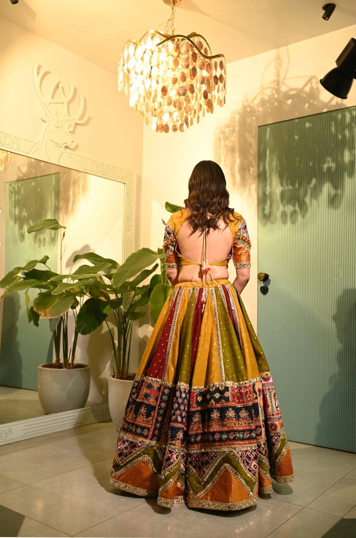 Grace in Every Spin Navratri Lehanga Choli Set