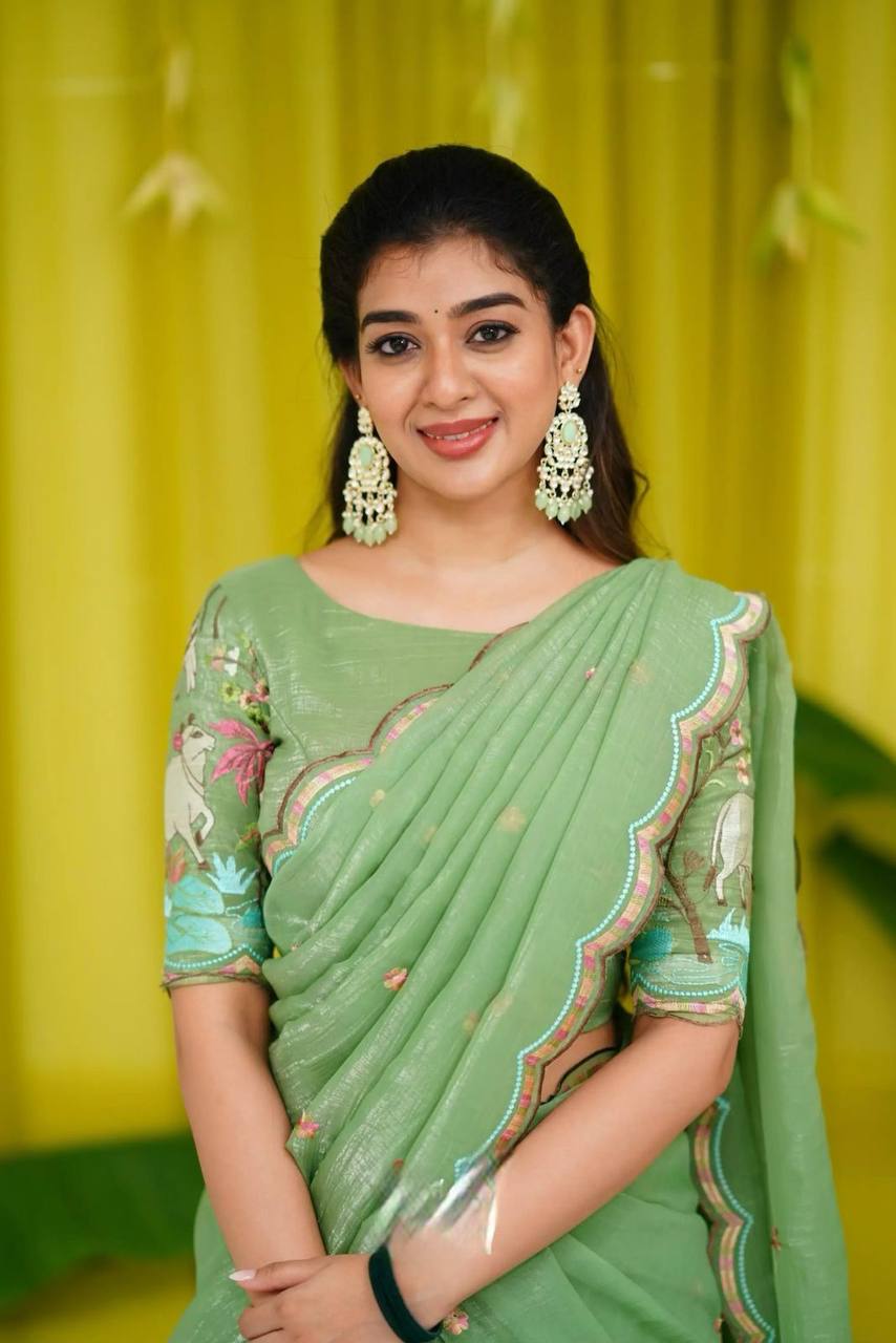 Prachi Chinon Embroidery Work Lehenga Choli
