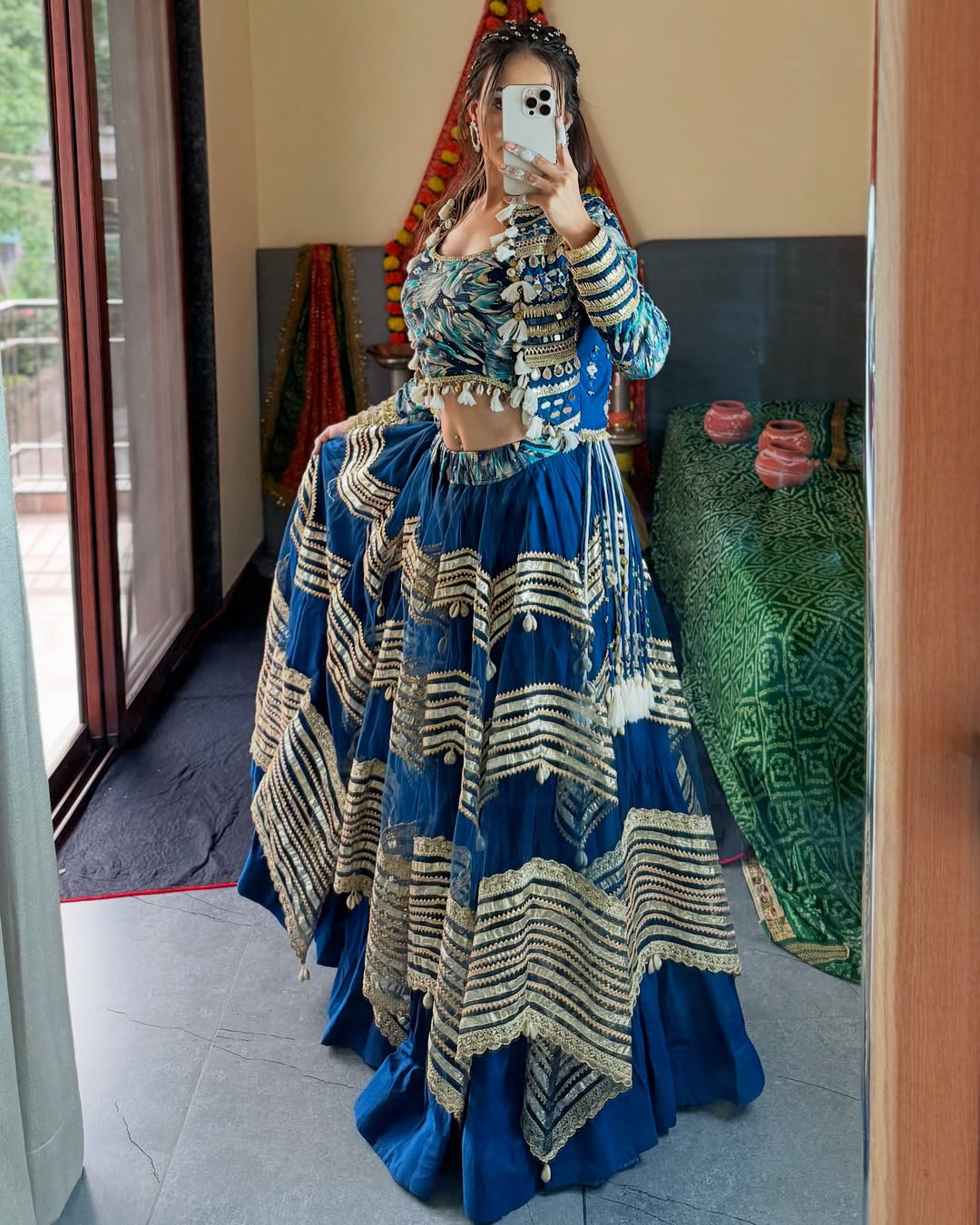 NeelRang Raas Lehenga Choli