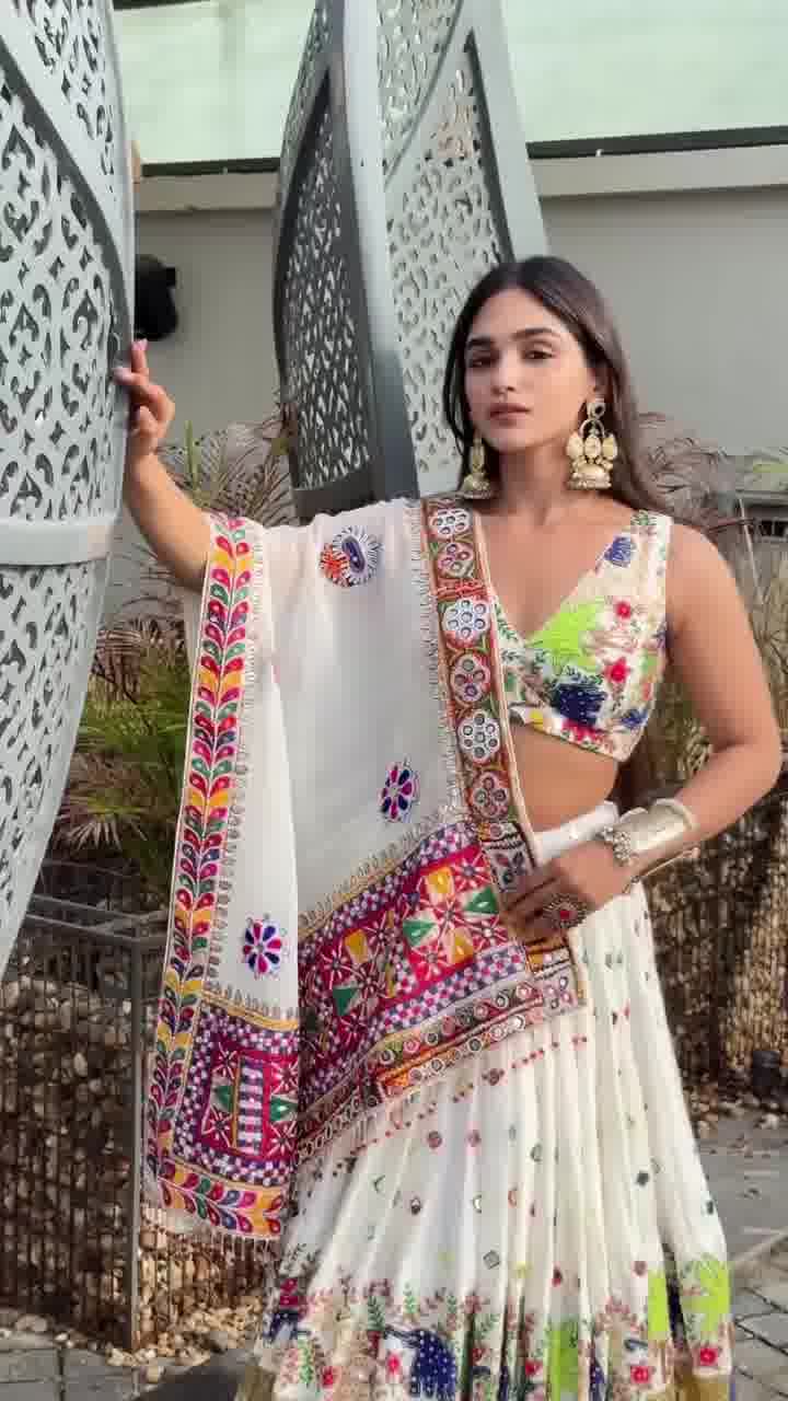 Raas Rachayi Patchwork Lehenga Choli