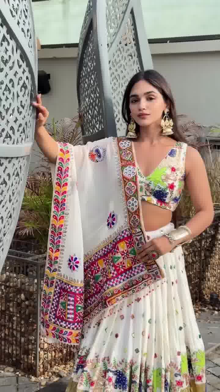 Raas Rachayi Patchwork Lehenga Choli