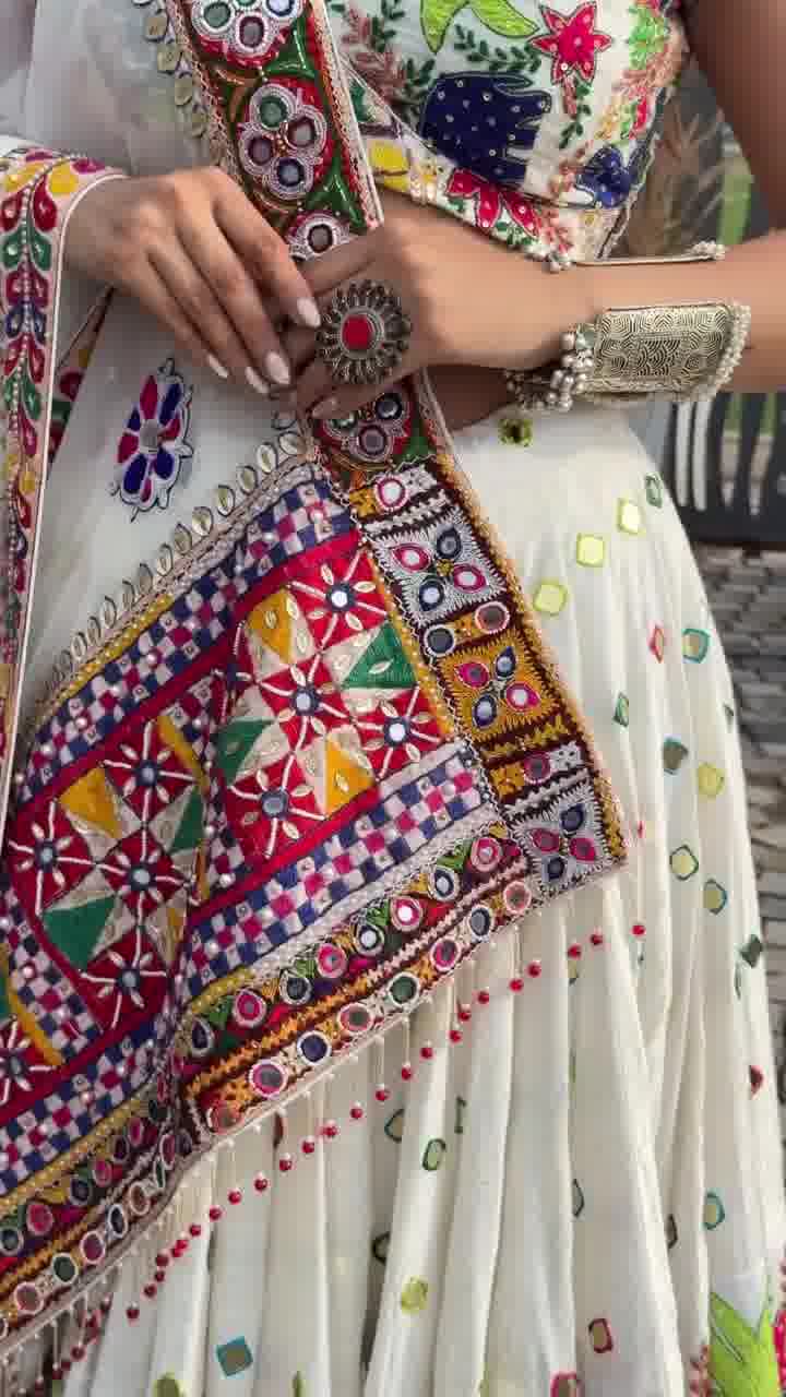 Raas Rachayi Patchwork Lehenga Choli