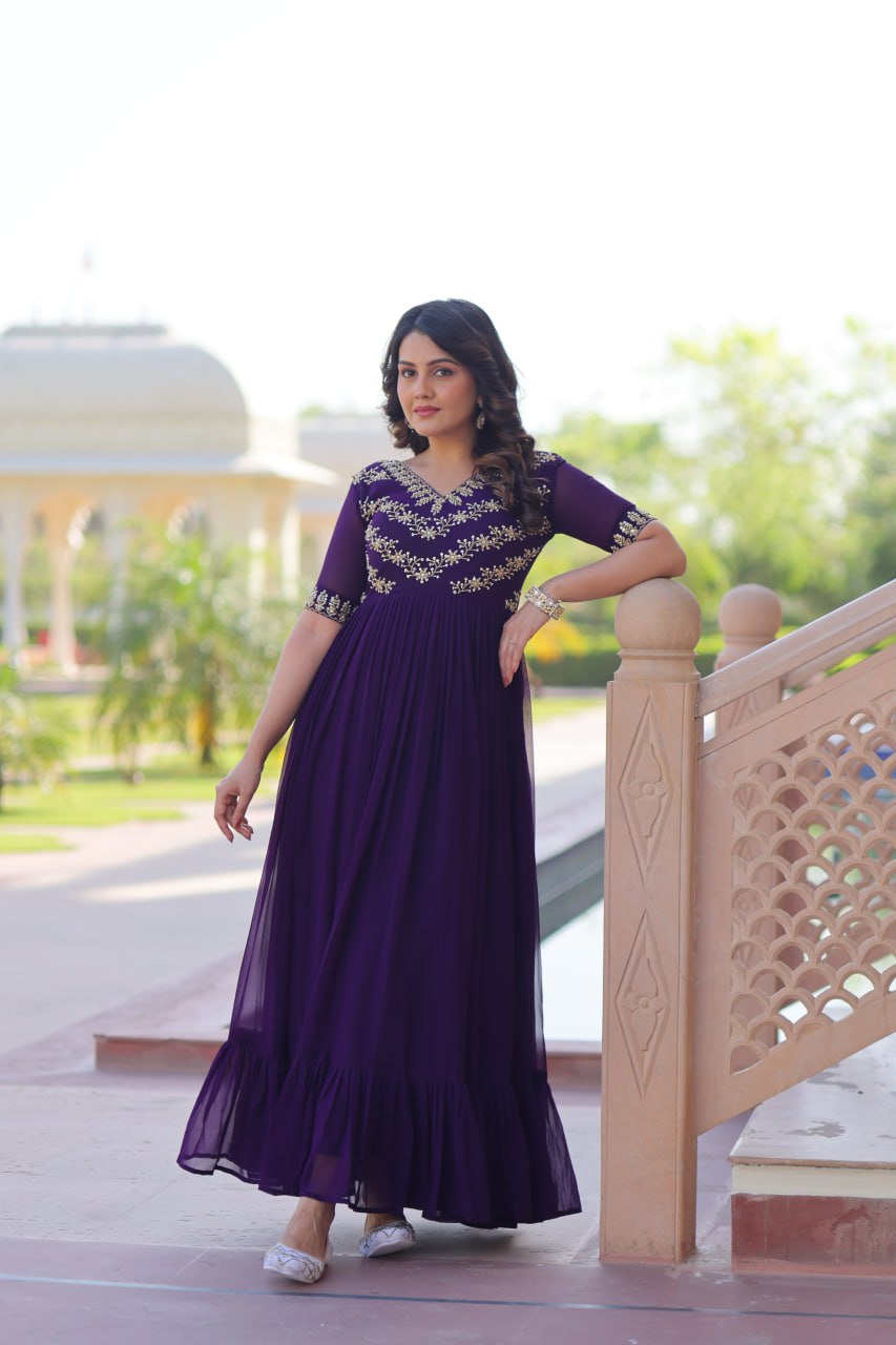 The Regal Bloom Enchanting Gowns for the Soul That Shines