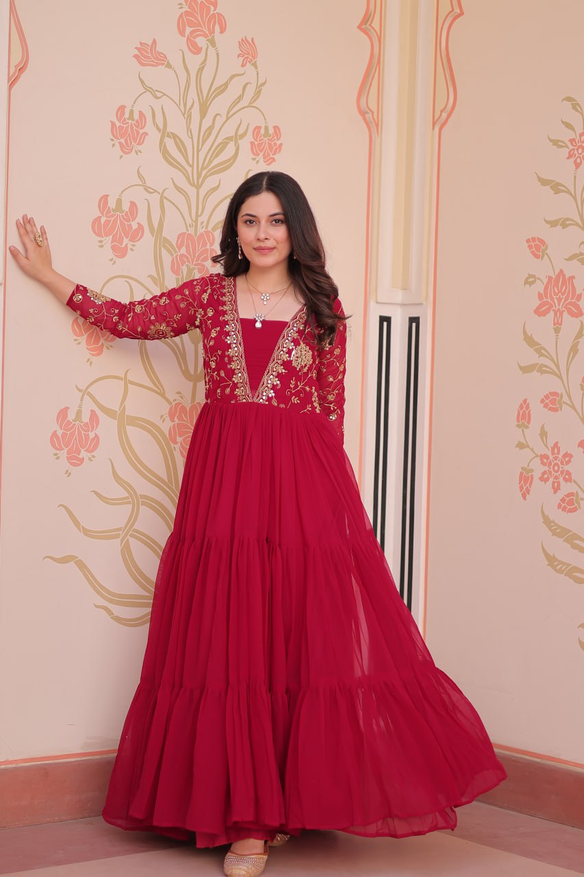 Zaika-e-Zar A Glorious Symphony of Embroidered Elegance