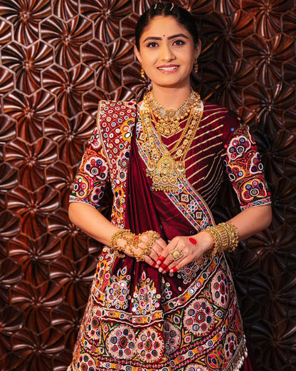 Raas Garba Radiance Navratri Lehanga Choli Set