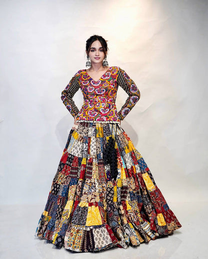 Kaleidoscope of Traditions Navratri lehanga Choli Set