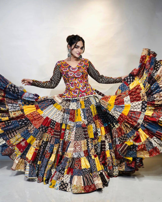 Kaleidoscope of Traditions Navratri lehanga Choli Set