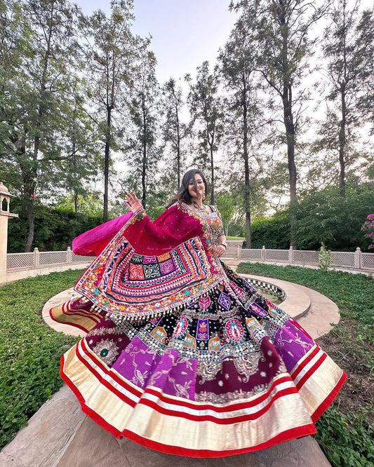 Grace in Every Spin Navratri Lehanga Choli Set