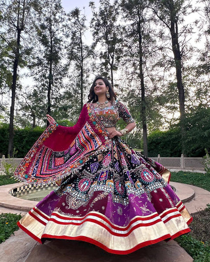 Grace in Every Spin Navratri Lehanga Choli Set