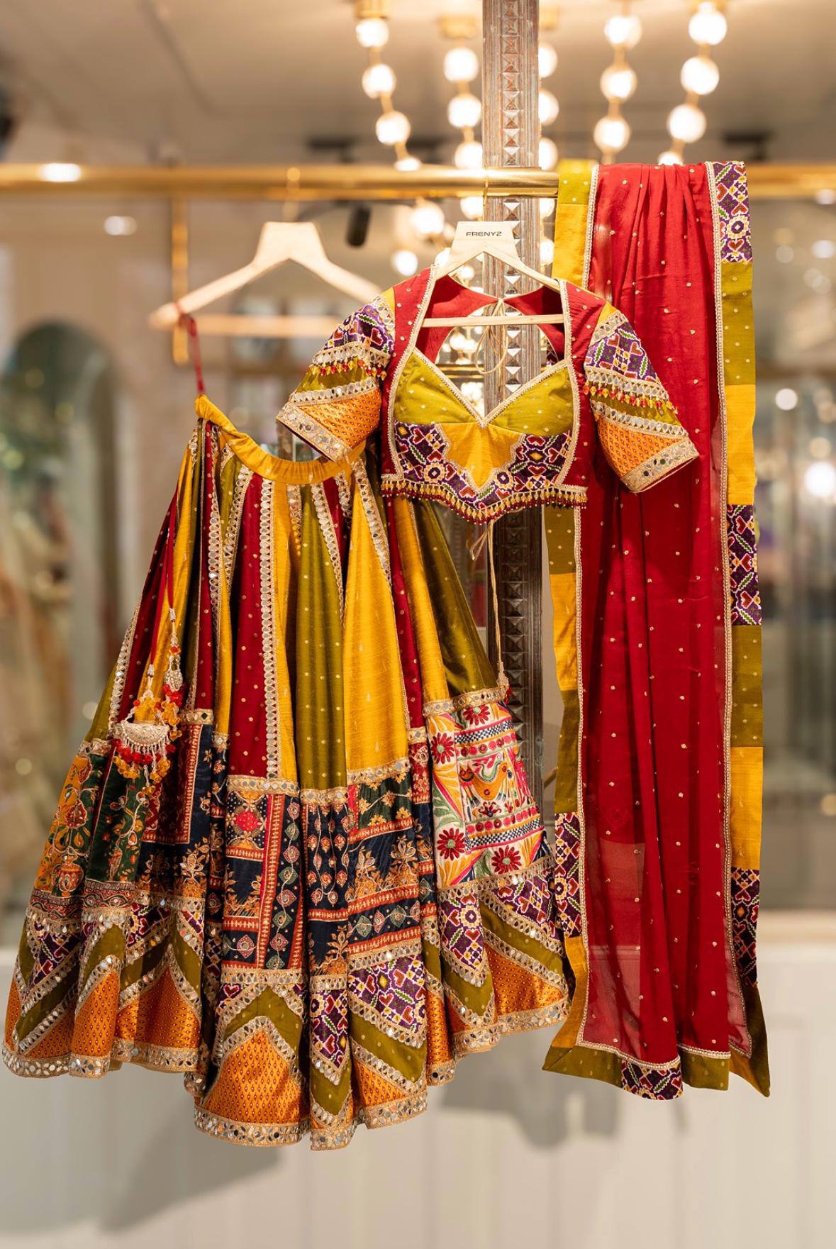 Grace in Every Spin Navratri Lehanga Choli Set