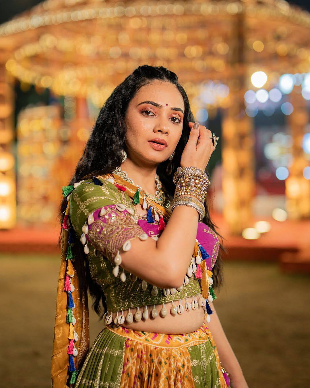 Dandiya Night Diva Navratri Lehanga Choli Set
