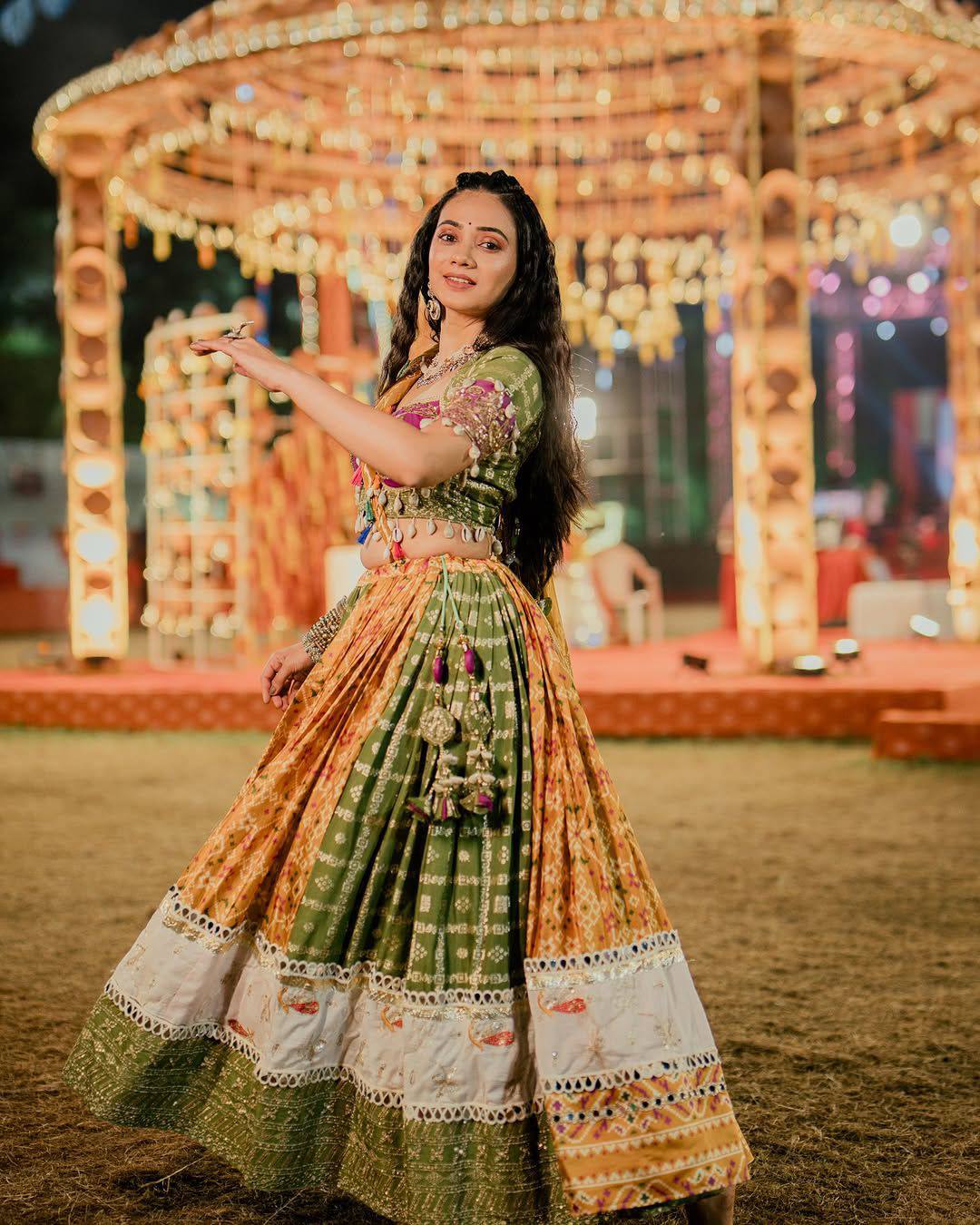 Dandiya Night Diva Navratri Lehanga Choli Set