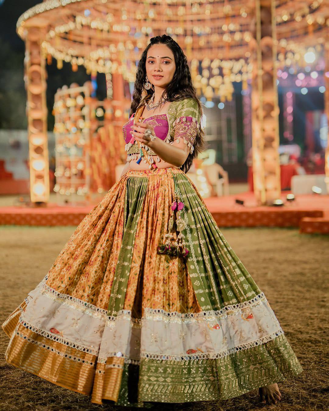 Dandiya Night Diva Navratri Lehanga Choli Set
