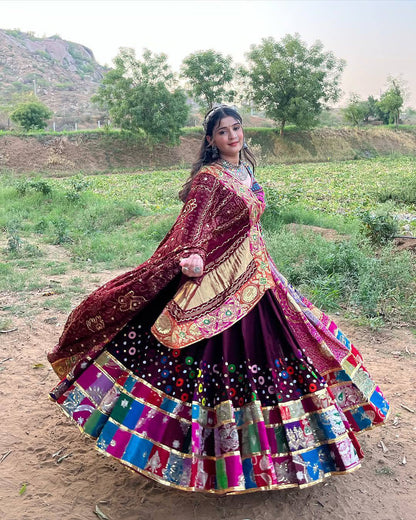 Twirl of Elegance Navratri Lehanga Choli Set