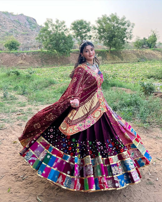 Twirl of Elegance Navratri Lehanga Choli Set