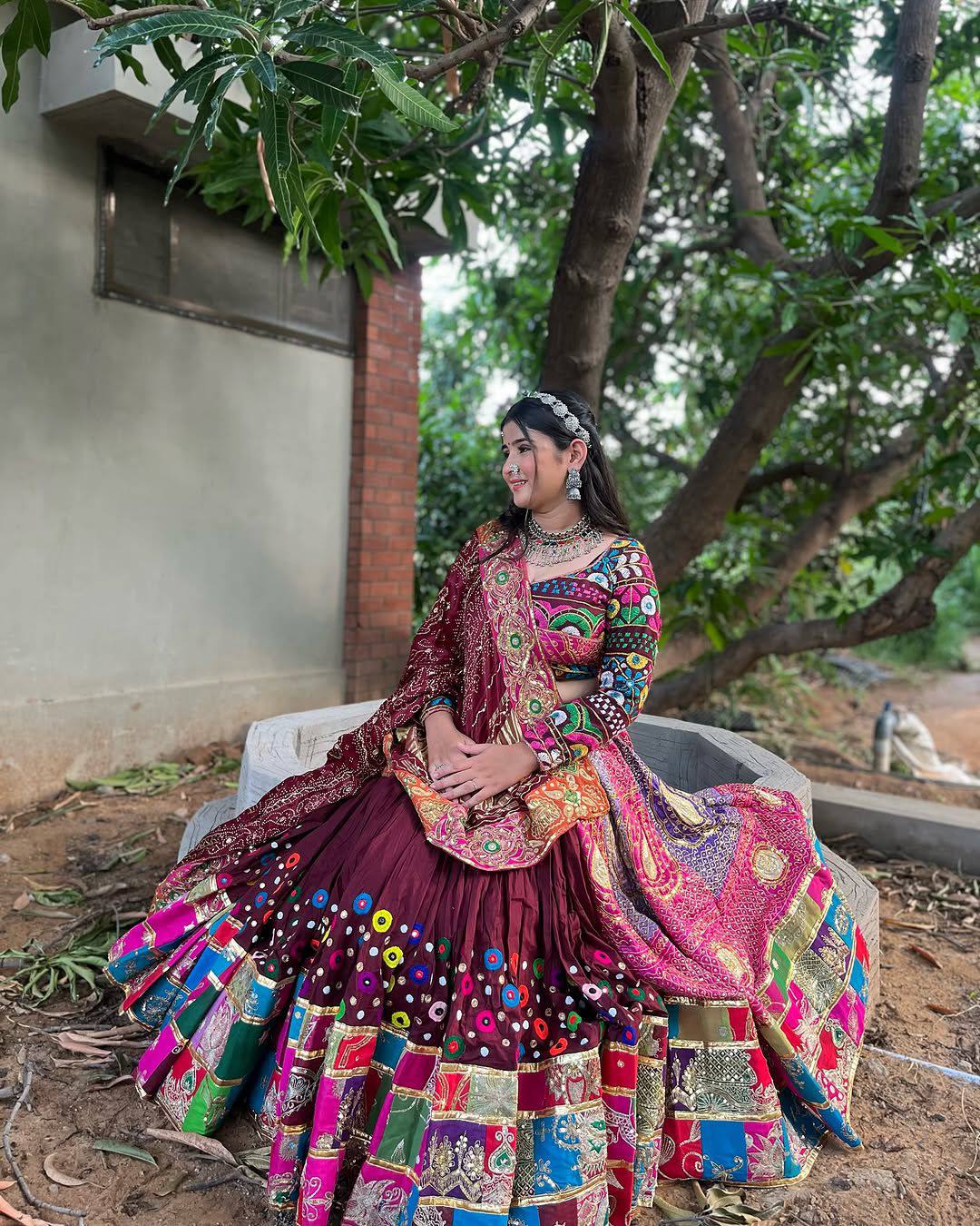 Twirl of Elegance Navratri Lehanga Choli Set