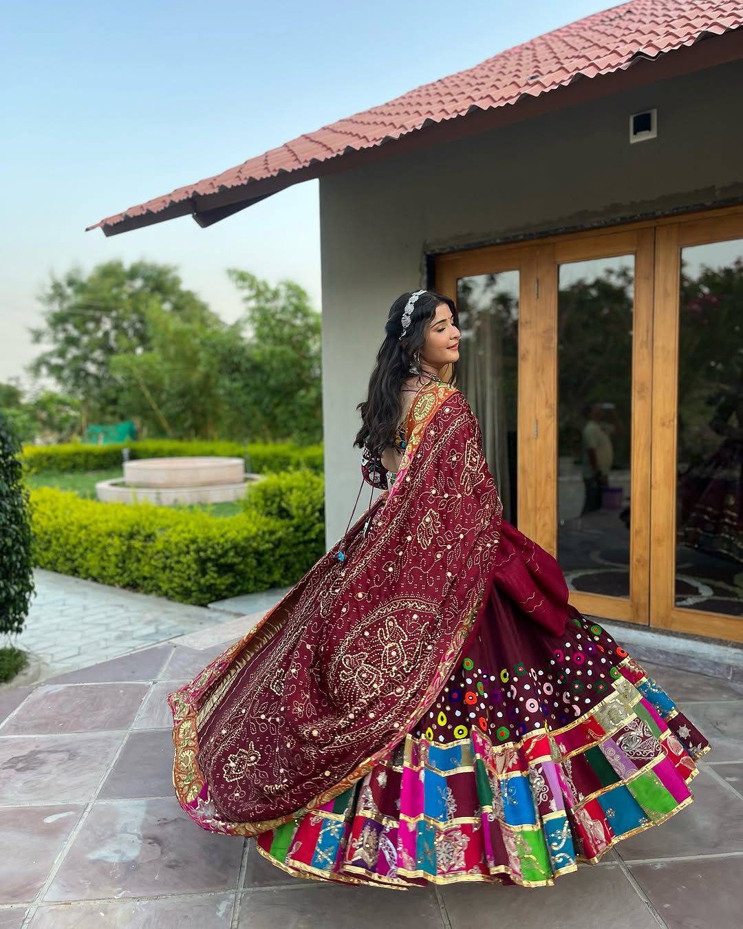 Twirl of Elegance Navratri Lehanga Choli Set