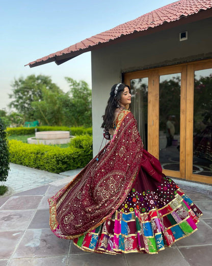 Twirl of Elegance Navratri Lehanga Choli Set