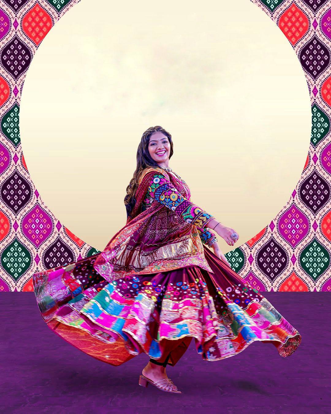 Twirl of Elegance Navratri Lehanga Choli Set