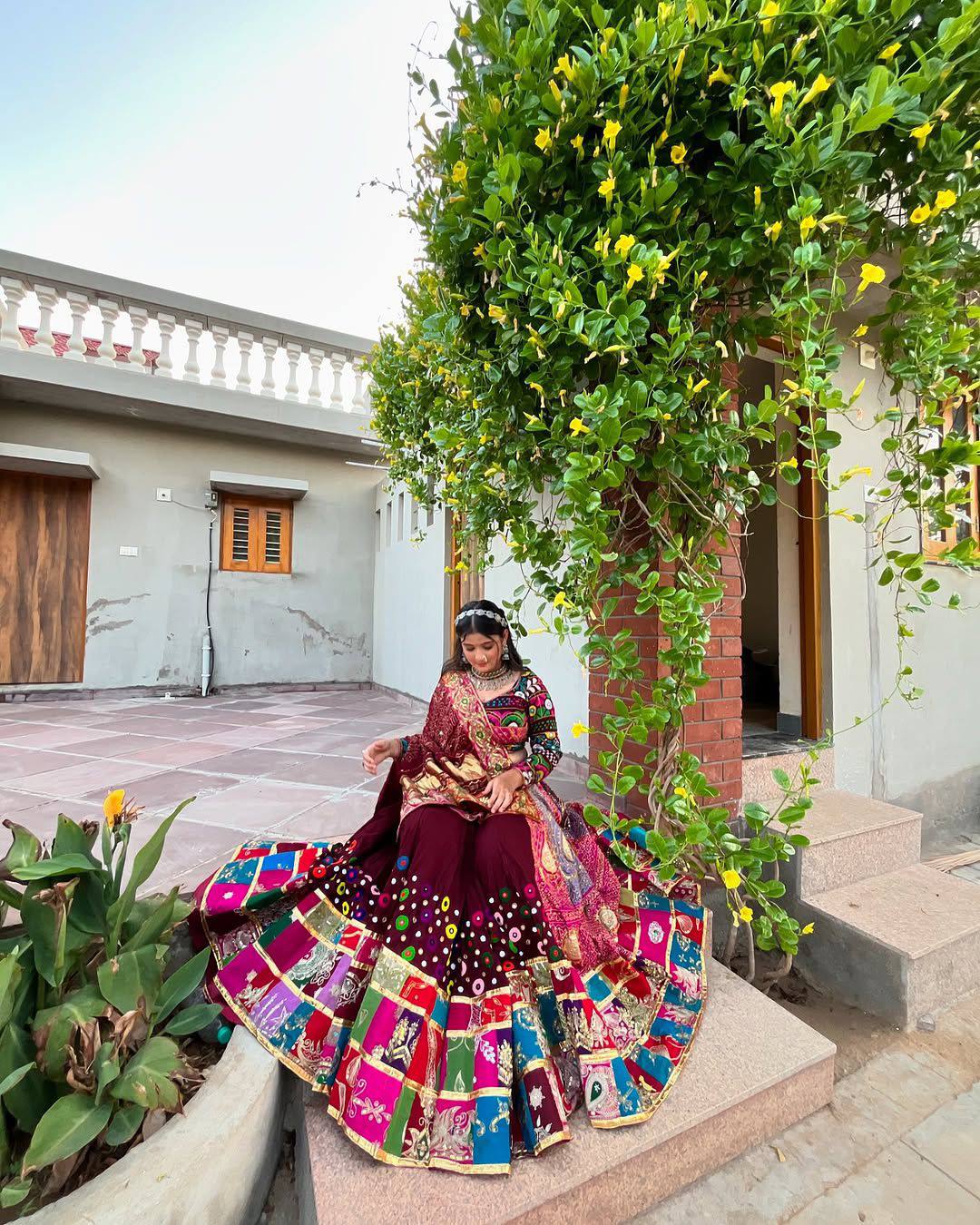 Twirl of Elegance Navratri Lehanga Choli Set
