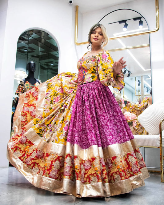 Royal Banarasi Navratri Lehenga
