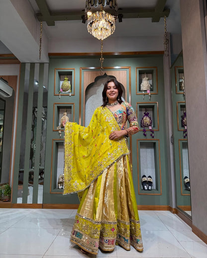 Surajmukhi Swag Lehenga