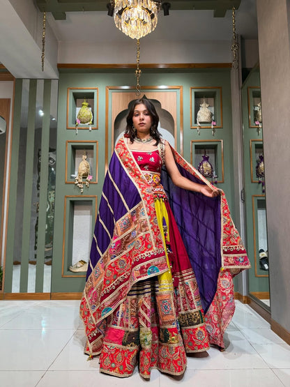 Multicolor Navratri Splendor Lehenga