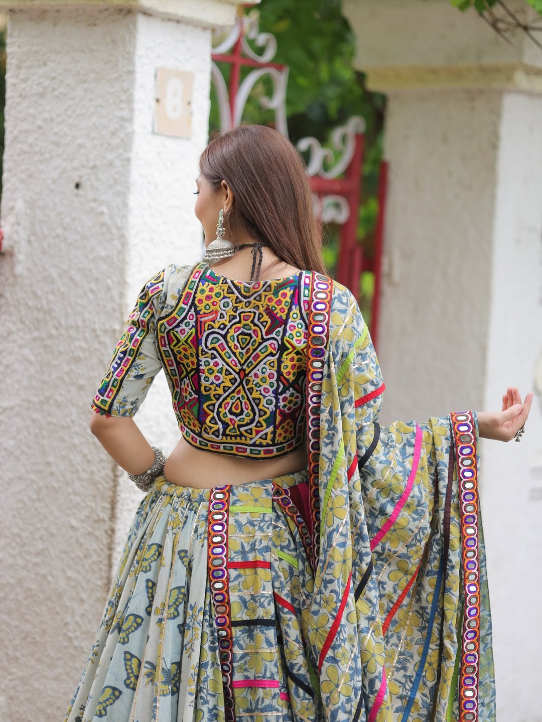 Multicolor Patchwork Lehenga