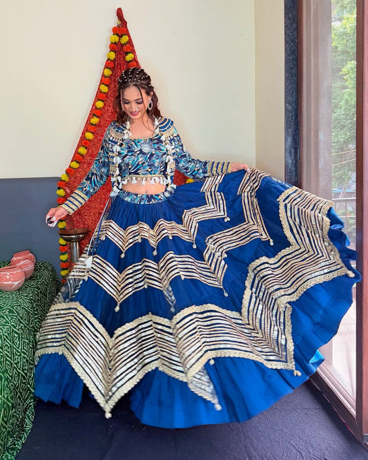 NeelRang Raas  Lehenga Choli