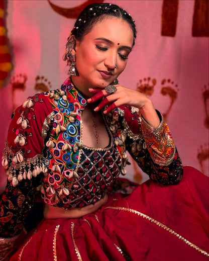 LaalZehar Lehenga