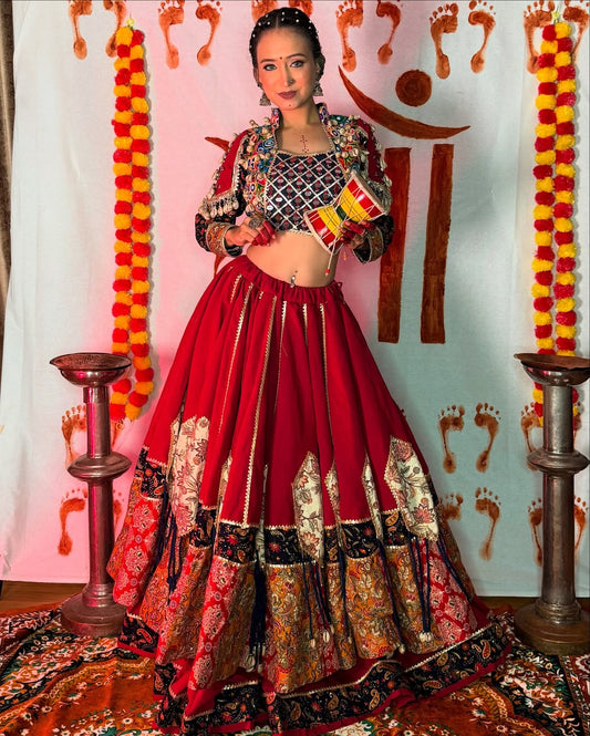 LaalZehar Lehenga