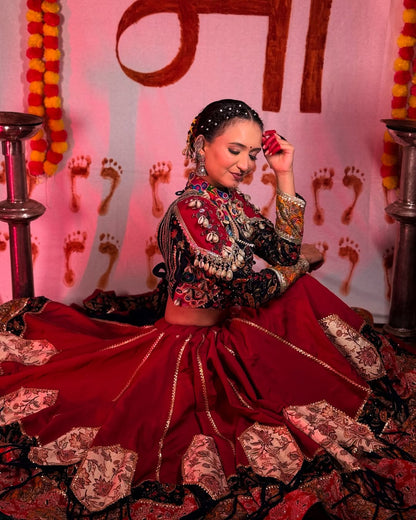 LaalZehar Lehenga
