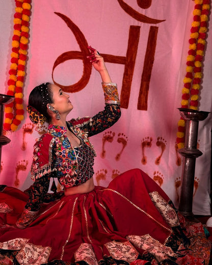 LaalZehar Lehenga
