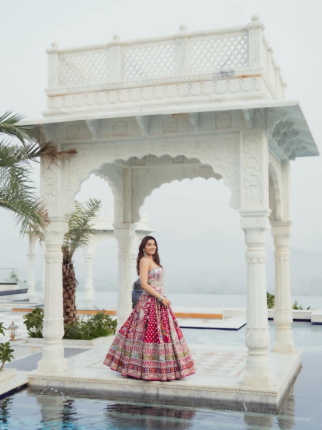 “Rang Mahal Royale Handcrafted Multicolor Lehenga "