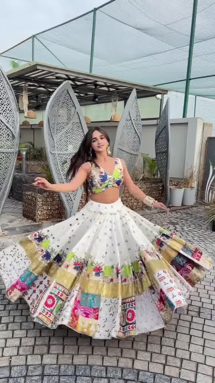 Raas Rachayi Patchwork Lehenga Choli