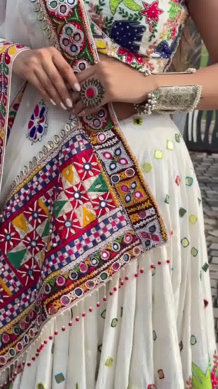 Raas Rachayi Patchwork Lehenga Choli