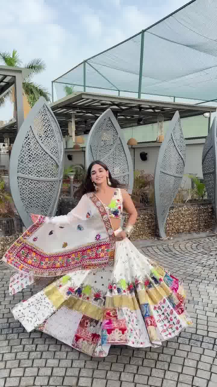 Raas Rachayi Patchwork Lehenga Choli