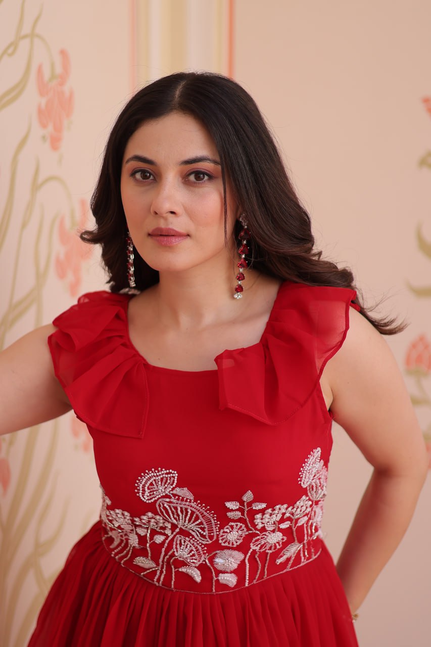 The Elegant Bloomline Styled in Ruffles Rooted in Grace