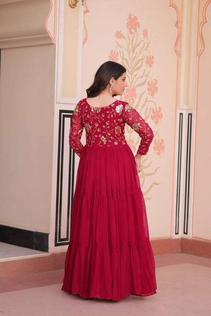 Zaika-e-Zar A Glorious Symphony of Embroidered Elegance