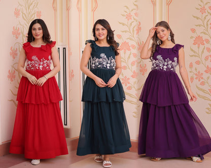 The Elegant Bloomline Styled in Ruffles Rooted in Grace