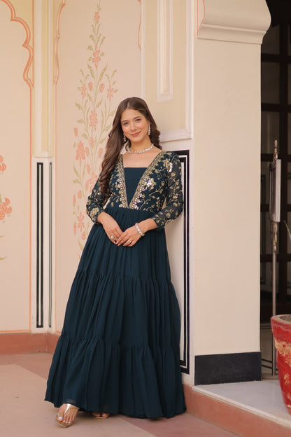 Zaika-e-Zar A Glorious Symphony of Embroidered Elegance