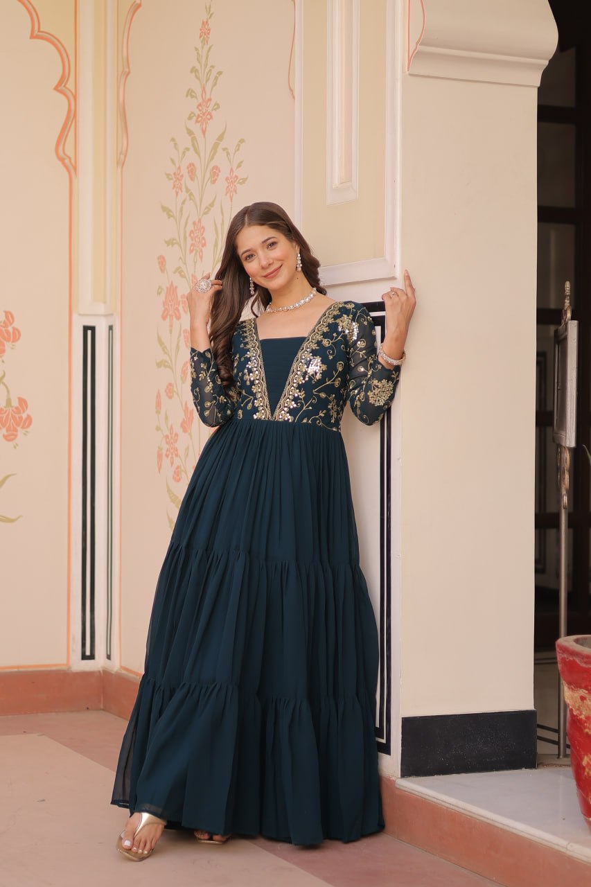 Zaika-e-Zar A Glorious Symphony of Embroidered Elegance