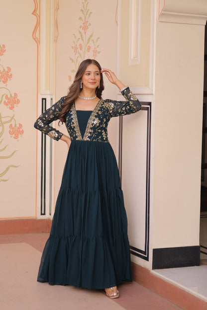 Zaika-e-Zar A Glorious Symphony of Embroidered Elegance