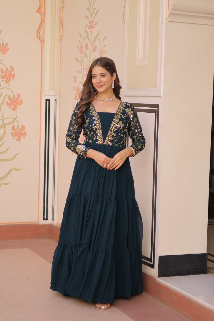 Zaika-e-Zar A Glorious Symphony of Embroidered Elegance