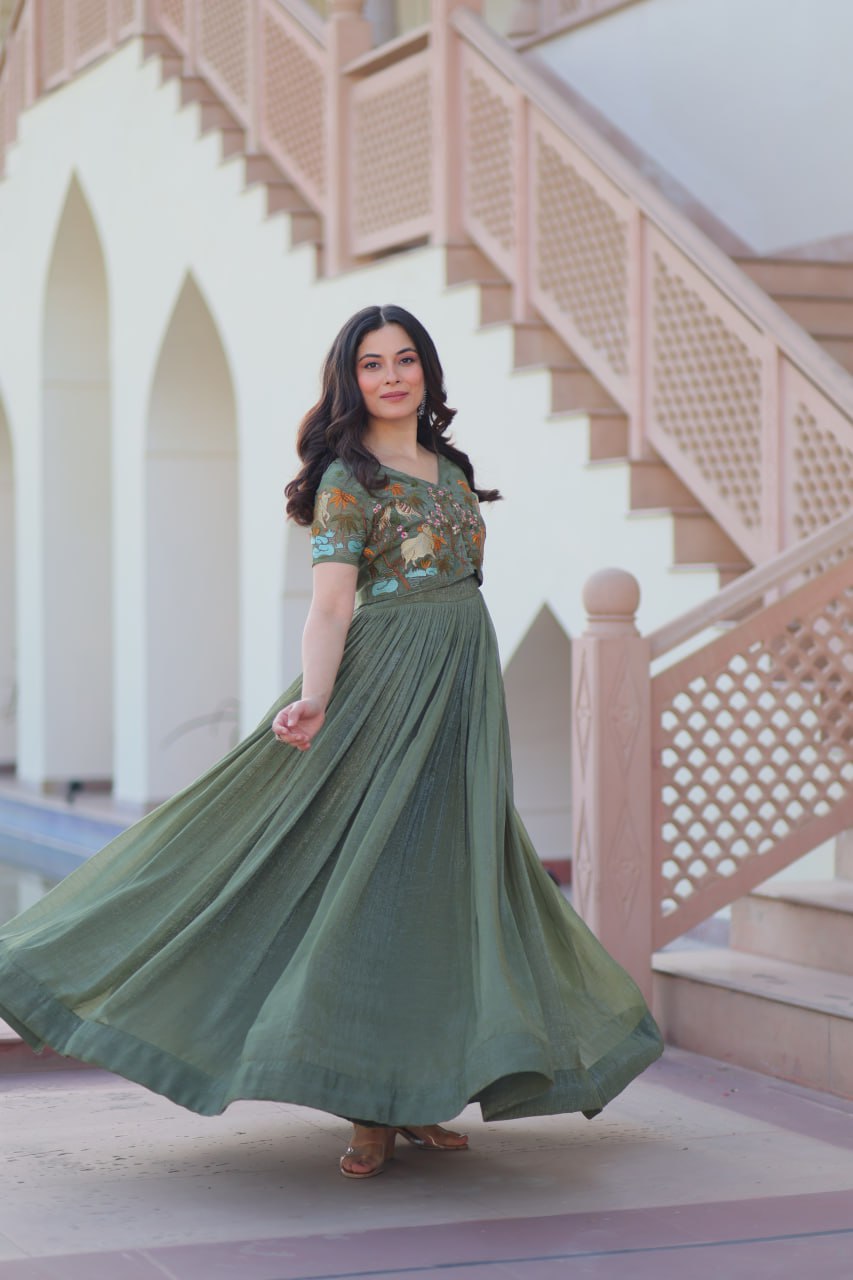 Handcrafted Elegance Blending Tradition with Contemporary Grace