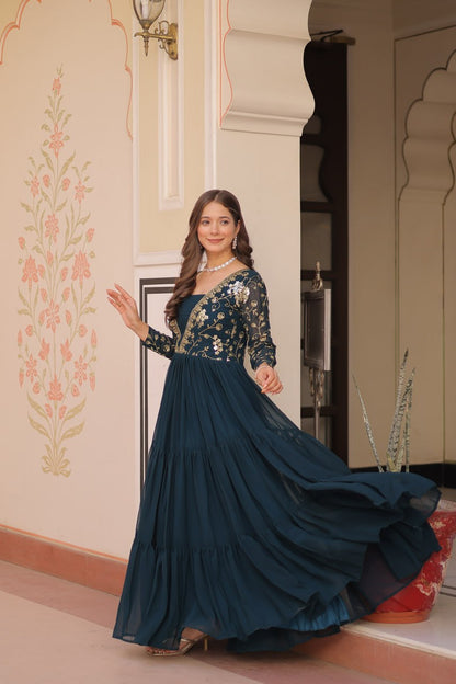 Zaika-e-Zar A Glorious Symphony of Embroidered Elegance