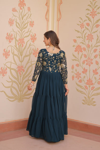 Zaika-e-Zar A Glorious Symphony of Embroidered Elegance